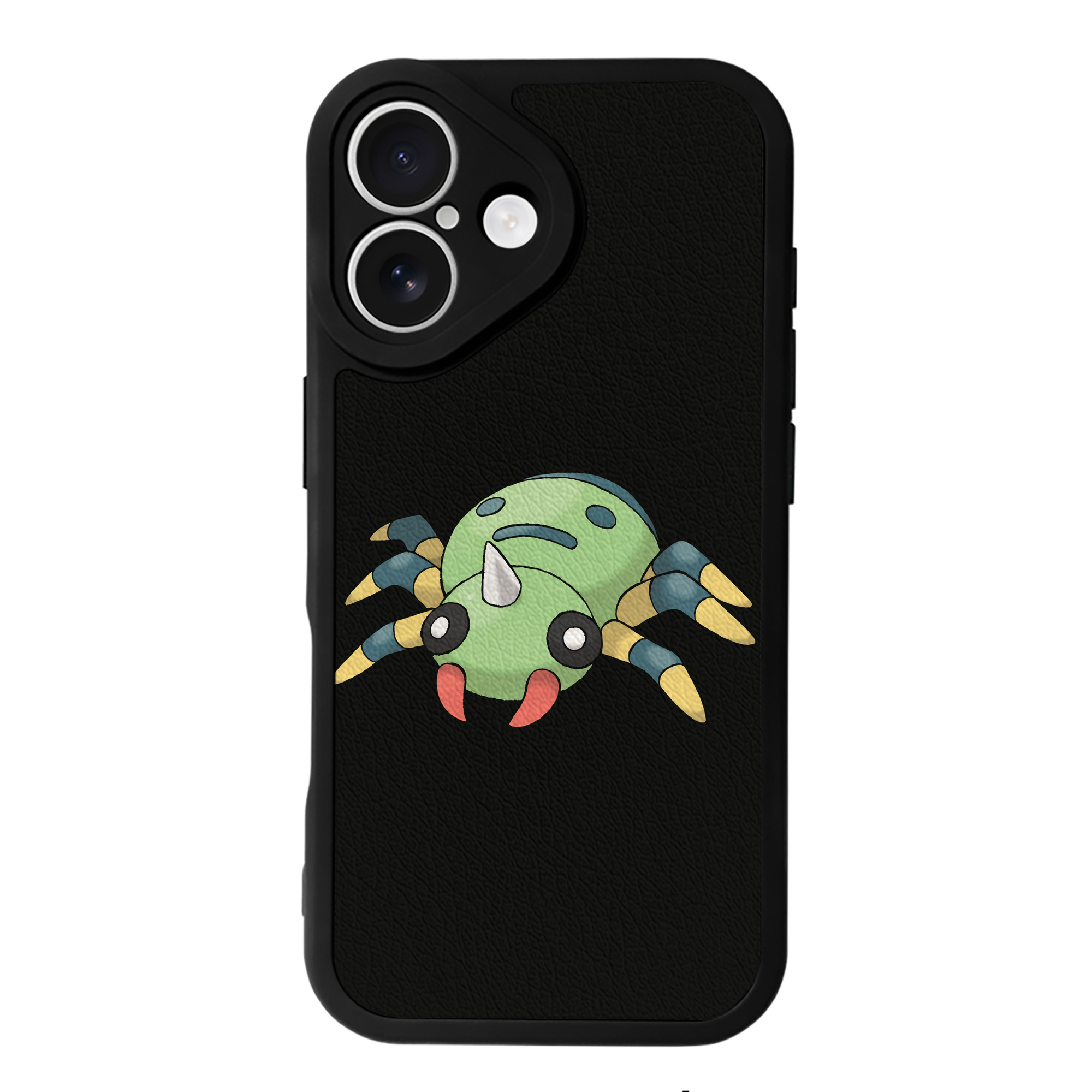 （画像用） ポケットモンスター Pokémon 【iPhone 16シリーズ対応】シリコンスマホケース（レザー調） 材質：シリコン